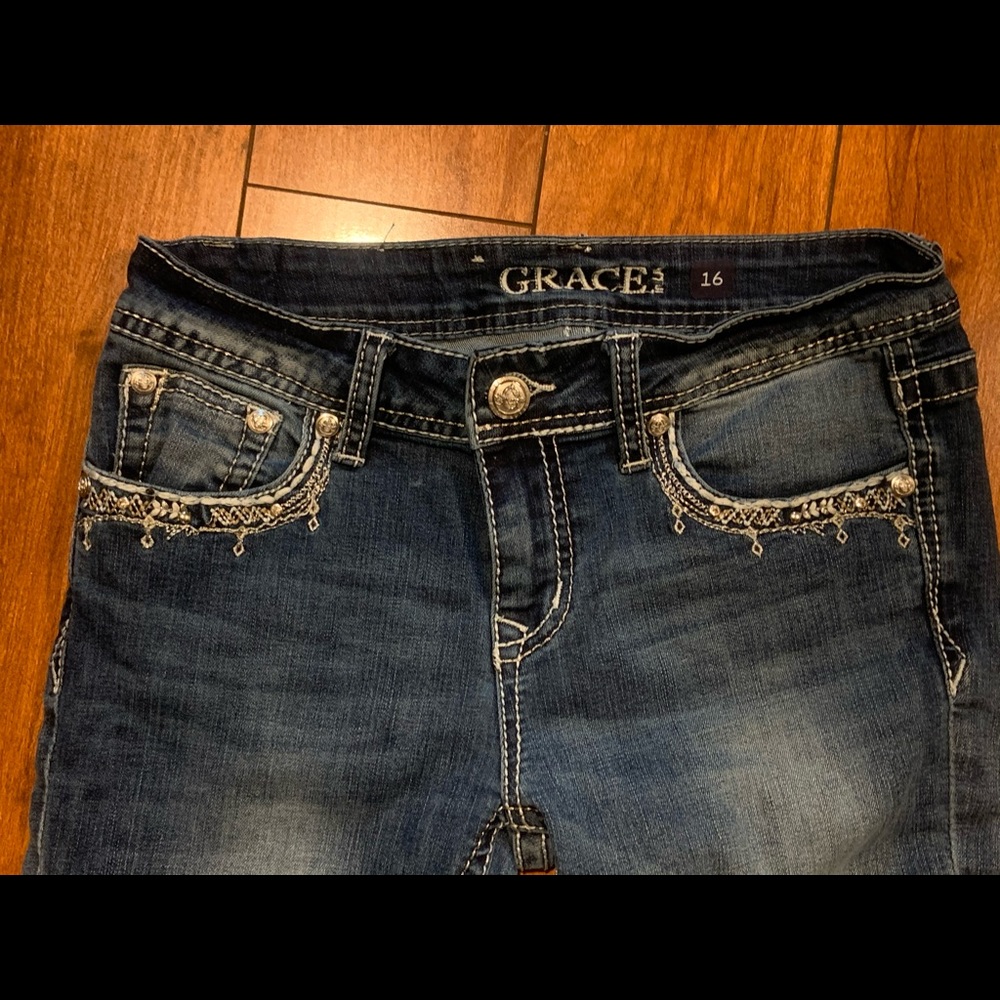 Grace in LA girls 16 bootcut